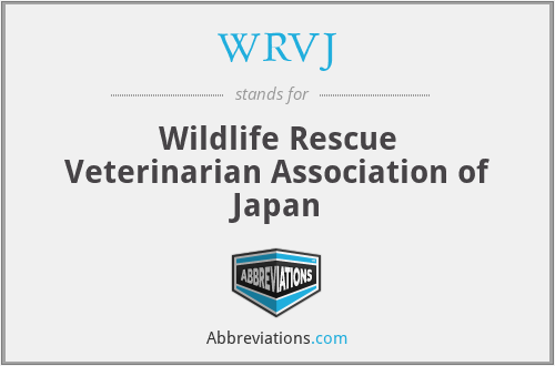 WRVJ - Wildlife Rescue Veterinarian Association of Japan