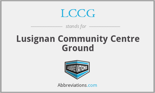 LCCG - Lusignan Community Centre Ground