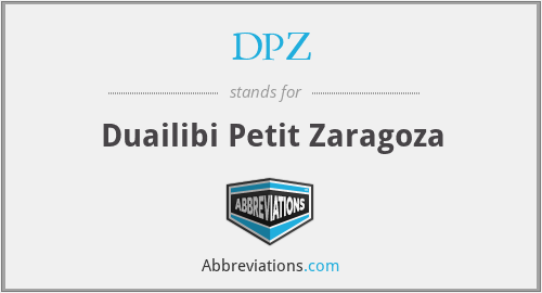 DPZ - Duailibi Petit Zaragoza