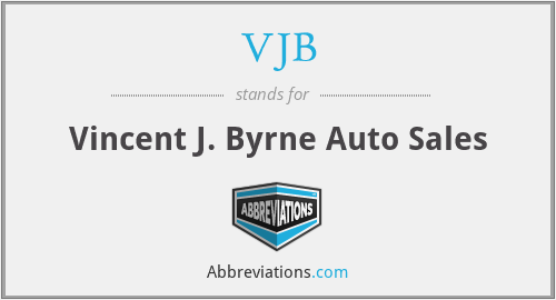 VJB - Vincent J. Byrne Auto Sales