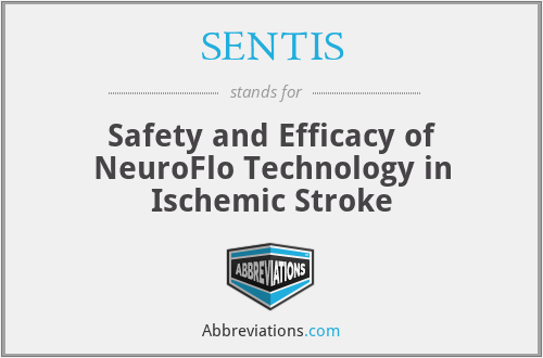 SENTIS - Safety and Efficacy of NeuroFlo Technology in Ischemic Stroke