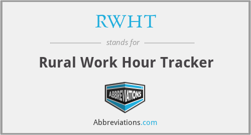 RWHT - Rural Work Hour Tracker