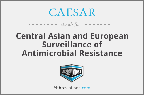 CAESAR - Central Asian and European Surveillance of Antimicrobial Resistance