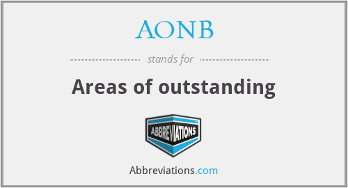 AONB - Areas of outstanding
