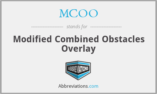 MCOO - Modified Combined Obstacles Overlay