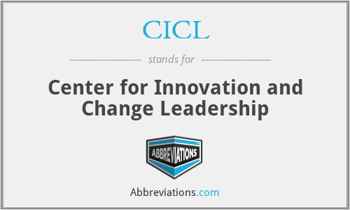 CICL - Center for Innovation and Change Leadership