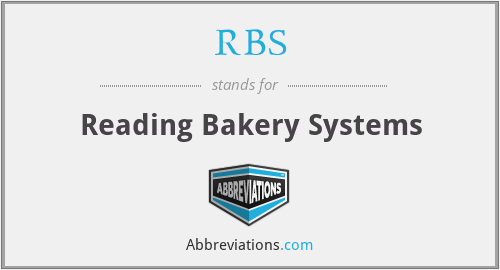 RBS - Reading Bakery Systems