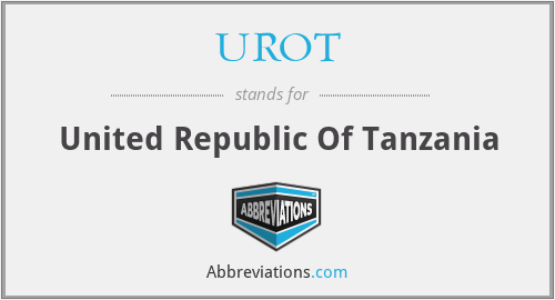 UROT - United Republic Of Tanzania