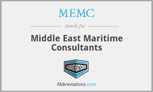 MEMC - Middle East Maritime Consultants