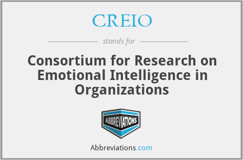 CREIO - Consortium for Research on Emotional Intelligence in Organizations