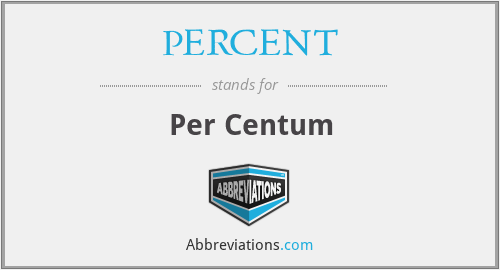 PERCENT - Per Centum
