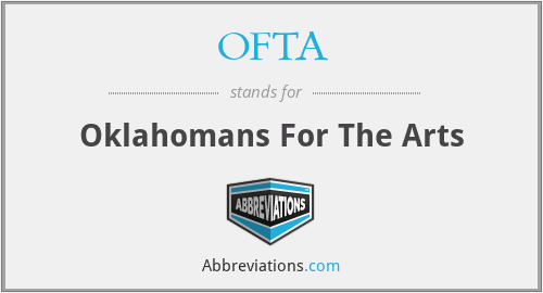 OFTA - Oklahomans For The Arts