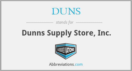 DUNS - Dunns Supply Store, Inc.