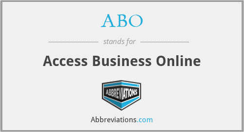 ABO - Access Business Online