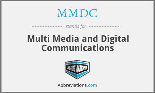 MMDC - Multi Media and Digital Communications
