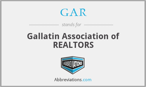 GAR - Gallatin Association of REALTORS