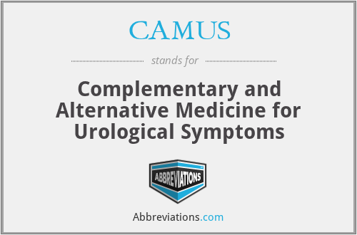 CAMUS - Complementary and Alternative Medicine for Urological Symptoms