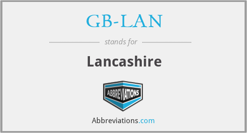 GB-LAN - Lancashire