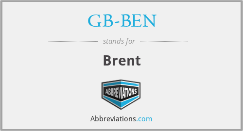 GB-BEN - Brent