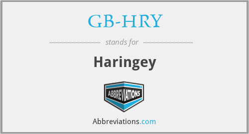 GB-HRY - Haringey