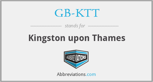 GB-KTT - Kingston upon Thames