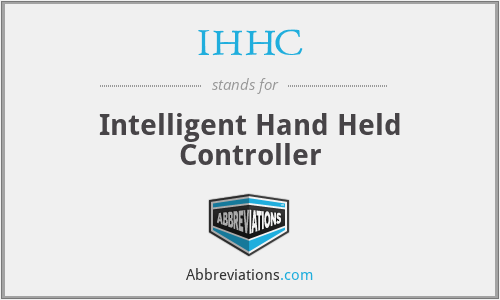 IHHC - Intelligent Hand Held Controller