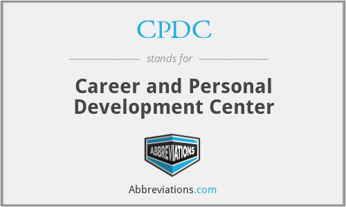 CPDC - Career and Personal Development Center