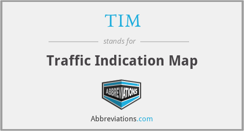 TIM - Traffic Indication Map