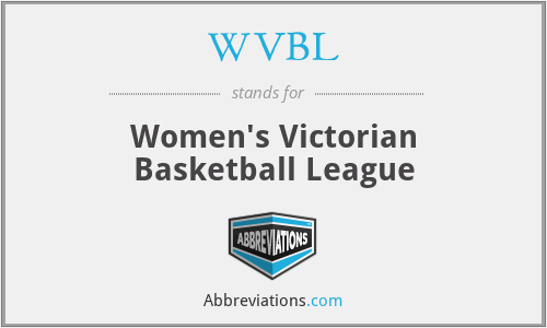 WVBL - Women's Victorian Basketball League
