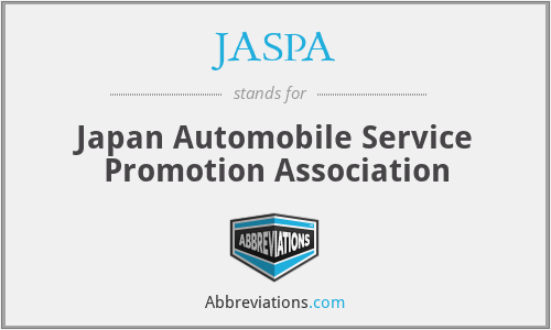 JASPA - Japan Automobile Service Promotion Association