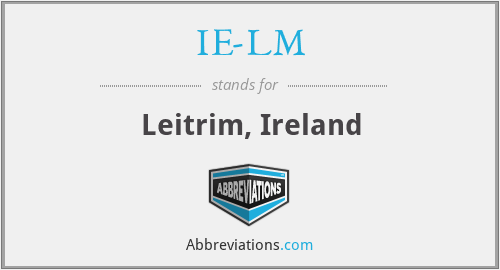 IE-LM - Leitrim, Ireland