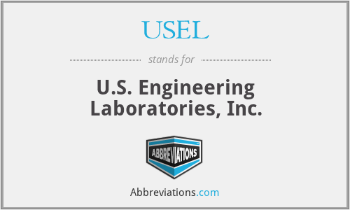 USEL - U.S. Engineering Laboratories, Inc.
