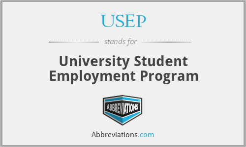 USEP - University Student Employment Program