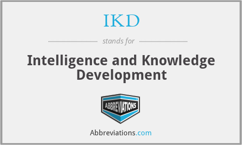 IKD - Intelligence and Knowledge Development