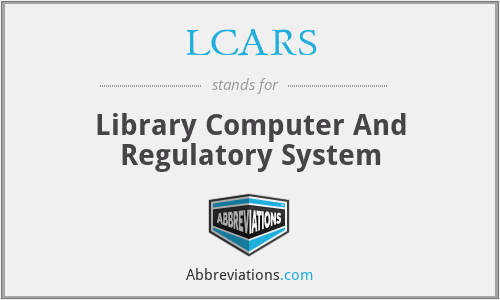 LCARS - Library Computer And Regulatory System