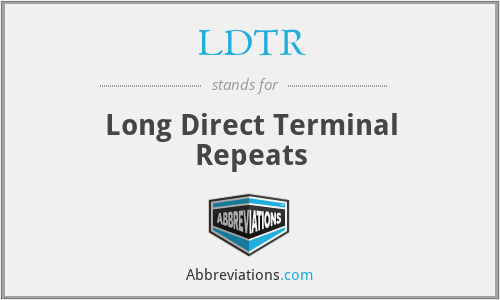 LDTR - Long Direct Terminal Repeats