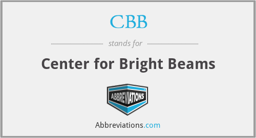 CBB - Center for Bright Beams