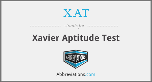 XAT - Xavier Aptitude Test