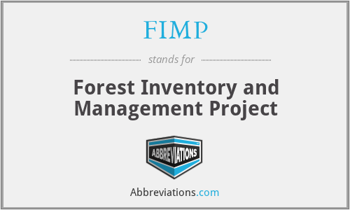 FIMP - Forest Inventory and Management Project