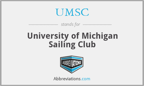 UMSC - University of Michigan Sailing Club
