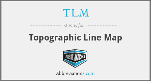 TLM - Topographic Line Map