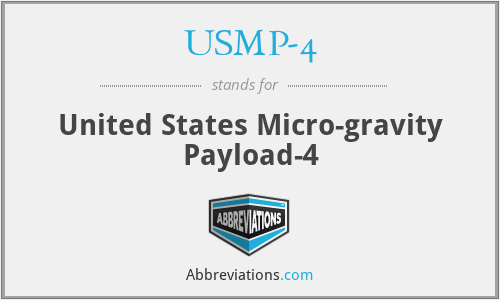 USMP-4 - United States Micro-gravity Payload-4