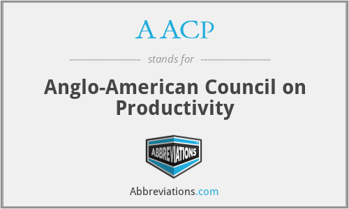 AACP - Anglo-American Council on Productivity