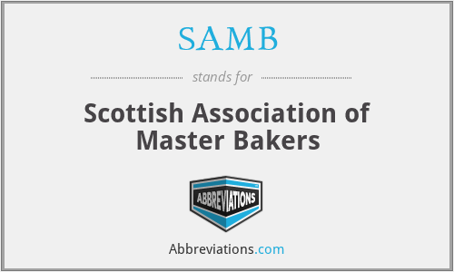 SAMB - Scottish Association of Master Bakers