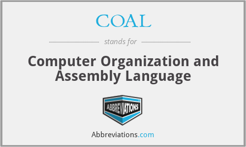 COAL - Computer Organization and Assembly Language