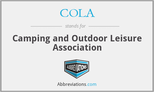 COLA - Camping and Outdoor Leisure Association