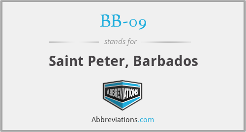 BB-09 - Saint Peter, Barbados