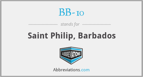 BB-10 - Saint Philip, Barbados
