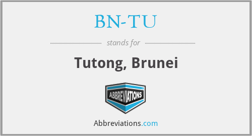 BN-TU - Tutong, Brunei