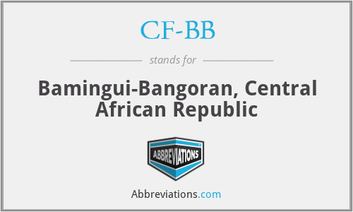 CF-BB - Bamingui-Bangoran, Central African Republic